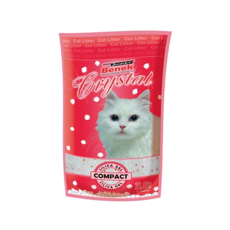 Certech Cat Litter Super Crystal Compact Natural - Silicone Cat Litter 13 kg