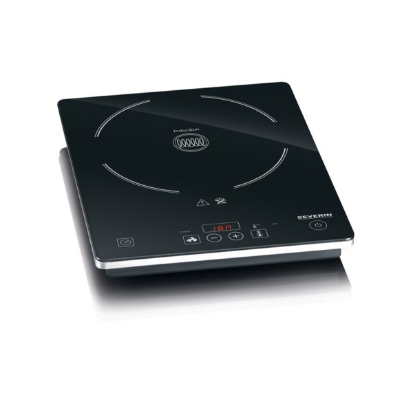 Severin KP 1071 hob Black Countertop ...