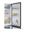 Haier Side by side Refrigerator HCR3818ENMD (467L; dark inox)