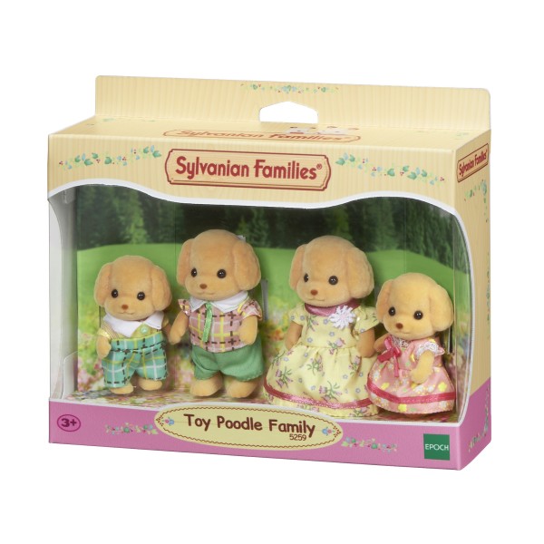 Sylvanian Families | Poodle Family Toy ...