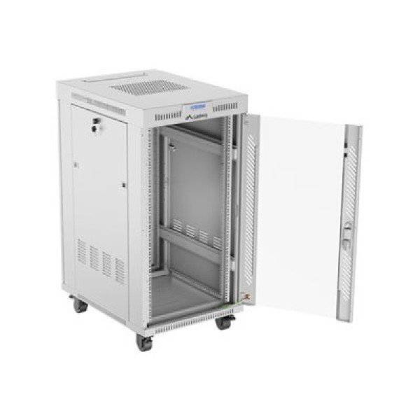 LANBERG rack cabinet 22U 600x800 glass