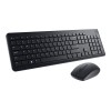 DELL KM3322W keyboard Mouse included Office RF Wireless Ukrainian Black