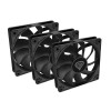 NATEC Oxal 120 Computer case Fan 12 cm Black 3 pc(s)