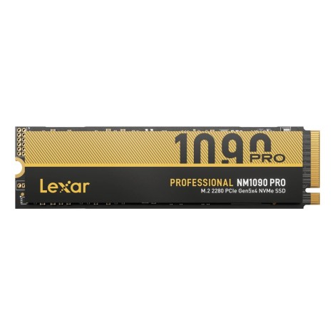 Lexar SSD | NM1090 Pro | 4000 GB | SSD form factor M.2 2280 | Solid-state drive interface PCIe Gen 5x4 | Read speed 14000 MB/s | Write speed 13000 MB/s