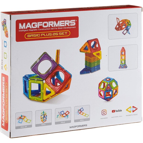 Magformers Basic Plus 26 Set | ...