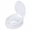 Toilet seat elevation cap with flap 15cm