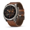 Garmin Fenix 8 3.56 cm (1.4") AMOLED 51 mm Digital 454 x 454 pixels Touchscreen Titanium Wi-Fi GPS (satellite)