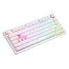 Savio Phenix WHITE GAT RED keyboard Gaming Bluetooth QWERTY International EER