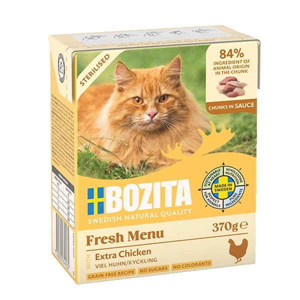 BOZITA Sterylised - Extra kurczak kawałki ...