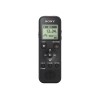 Sony | ICD-PX370 | Black | Monaural | MP3 playback | MP3 | 9540 min | Mono Digital Voice Recorder with Built-in USB