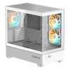 Case|GIGABYTE|GB-C201PI|MidiTower|Case product features Rackmountable/Accessory/Transparent panel|Not included|MicroATX|MiniITX|Colour White|GB-C201PI