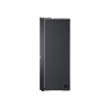 LG | Refrigerator | GSLV71MCLE | Energy efficiency class E | Free standing | Side by side | Height 179 cm | No Frost system | Fridge net capacity 416 L | Freezer net capacity 219 L | 36 dB | Matte Black