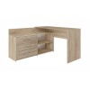 Topeshop DANY SONOMA KPL computer desk Oak colour