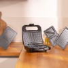 Cecotec Sandwich Maker | Rock’nToast 4in1 | 1000 W | Number of plates 4 | Black