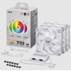 ASUS TUF GAMING TF120 ARGB WHITE EDITION 3IN1 Computer case Air cooler 12 cm 3 pc(s)