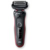 Braun | Shaver | 51-R1200s | Operating time (max) 50 min | Wet & Dry | Black/Red