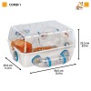 FERPLAST Combi 1 - cage for a hamster