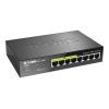 D-Link | 8-Port Gigabit PoE Switch (4xPoE) | DGS-1008P | Unmanaged | Desktop | Power supply type External