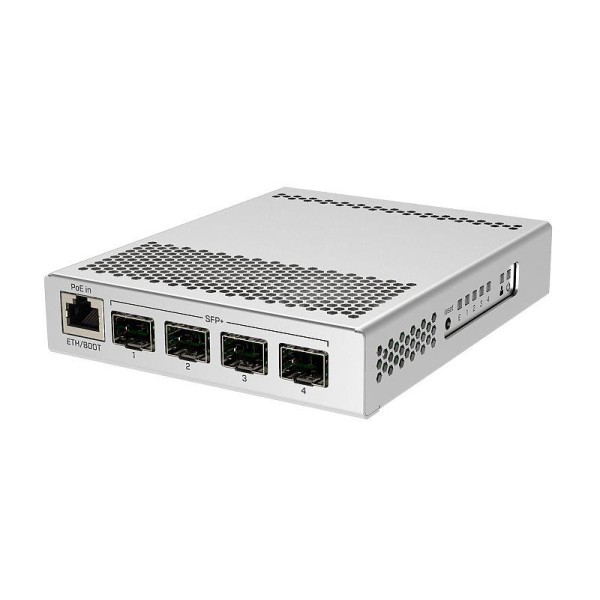 Switch|MIKROTIK|1x10Base-T / 100Base-TX / 1000Base-T|4xSFP+|PoE ports ...