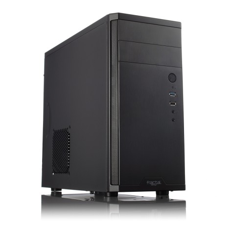 Fractal Design | CORE 1100 | Black | Micro ATX | Power supply included No | ATX PSUs, up to 185mm if a typical-length optical drive is mounted