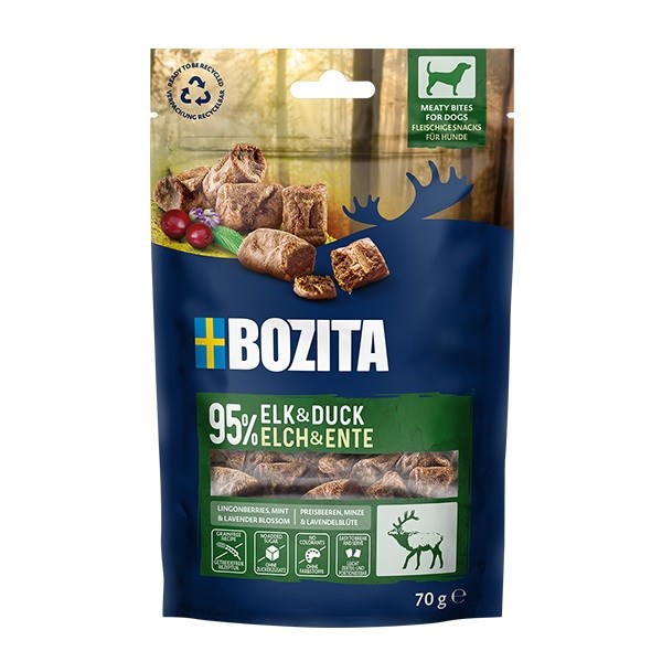 BOZITA Meaty Bites łoś, kaczka przysmak ...