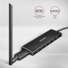 I/O HUB USB-C 7PORT FLAT/0.3M HUE-F7C AXAGON