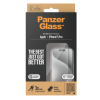 PanzerGlass | Screen protector | Apple | iPhone 15 Pro | Glass | Clear | Easy installation; Fingerprint resistant; Anti-yellowing | Ultra-Wide Fit