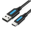 CABLE USB-C TO USB2.0/1M BLACK COKBF VENTION