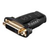 Goobay | HDMI/DVI-I adapter, gold-plated | 68690 | Black | HDMI female (Type A) | DVI-I female Dual-Link (24+5 pin)