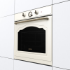 Gorenje | Oven | BOS67371CLI | 77 L | Multifunctional | EcoClean | Mechanical control | Steam function | Height 59.5 cm | Width 59.5 cm | Beige