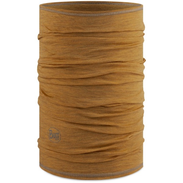 Bandana BUFF MERINO LIGHTWEIGHT SOLID MUSTARD-MUSTARD ...