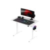 Huzaro Hero 7.9 White - height-adjustable electric gaming desk