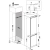 Whirlpool built-in fridge-freezer - ART 6600 LH E