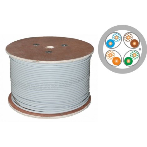 ALANTEC U/FTP cat.6A Dca LSOH cable 4x2x23AWG 500m