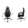 HUZARO COMBAT 5.0 BLACKGAMING CHAIR