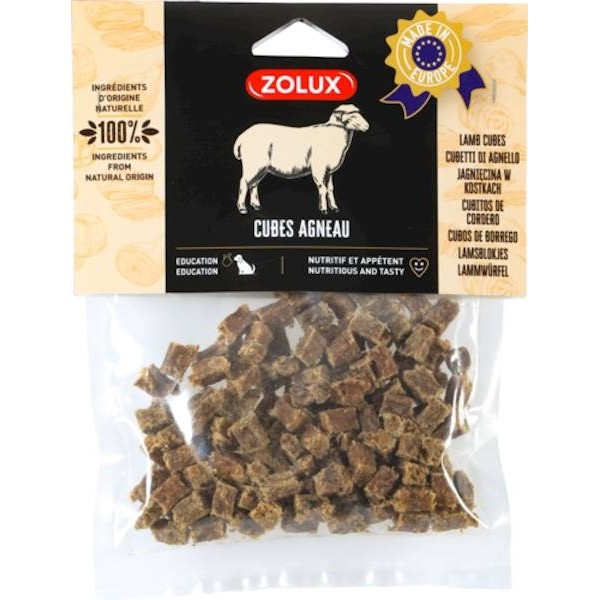 ZOLUX Lamb Cubes - Dog treat ...