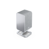 Sharp HT-SPR52021(SL) Q Soundbar 2.0.2 Wireless Rear Surround Speakers, Silver | Sharp