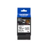 Brother | TZe-FX231 Flexible ID Laminated Tape | Black on White | TZe | 8 m | 1.2 cm