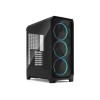 Fractal Design Meshify 3 | Black RGB TG Light Tint | Mid-Tower | Power supply included No | ATX