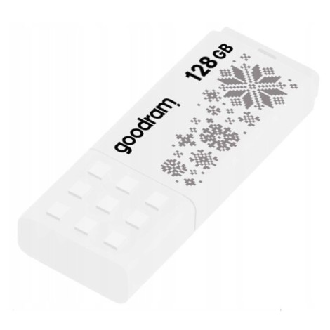 Pendrive GoodRam UME2-1280W00R11-WI (128GB; USB 2.0; kolor biały) WINTER