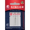 Singer | Twin Stretch Needle, Decorative, 4.0 80/12 1PK