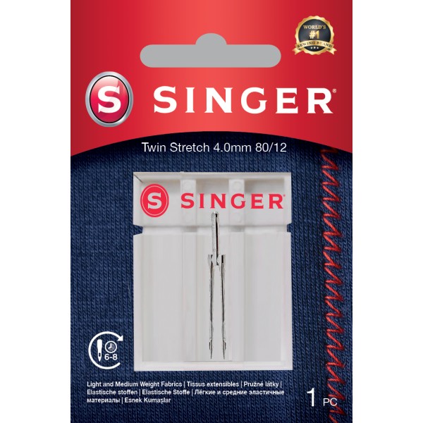 Singer | Twin Stretch Needle, Decorative, ...