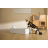 PETKIT Purobot Crystal Duo with Camera Self-Cleaning Cat Litter Box | White