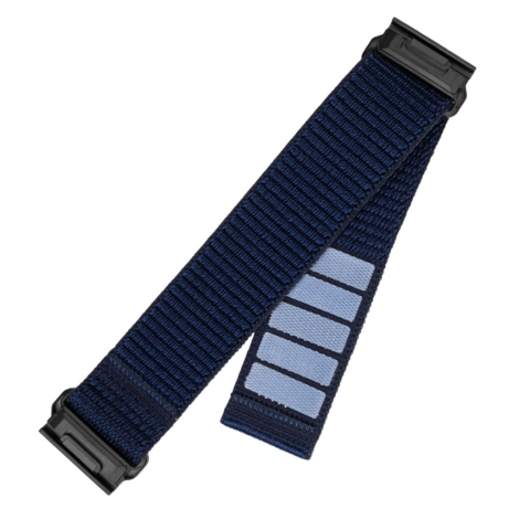 Fixed | Sporty Strap for Garmin QuickFit 26mm | 160-210 mm | Dark blue | Nylon