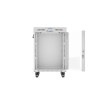 LANBERG rack cabinet 15U 600x600 glass