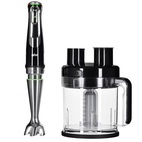 Braun MultiQuick 9 MQ 9187XLI 0.6 L Immersion blender 1200 W Black, Stainless steel