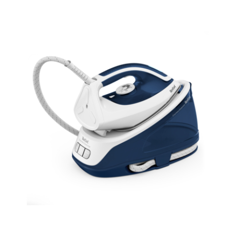 TEFAL | Express Essential Steam Station | SV6116E0 | 2200 W | 1.4 L | 5 to 6 bar | Auto power off | Vertical steam function | Calc-clean function | White/ Blue