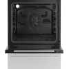 BEKO Cooker | FSM51339DWDS | Hob type Gas | Oven type Electric | White | Width 50 cm | Grilling | LED | Depth 60 cm | 60 L