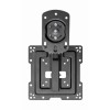Gembird CM-43ST-01 Full motion TV ceiling mount, 19" - 43", black