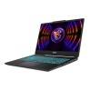 MSI Cyborg 15 A13VE-1067XPL Intel® Core™ i7 i7-13620H Laptop 39.6 cm (15.6") Full HD 16 GB DDR5-SDRAM 512 GB SSD NVIDIA GeForce RTX 4050 Wi-Fi 6 (802.11ax) NoOS Black